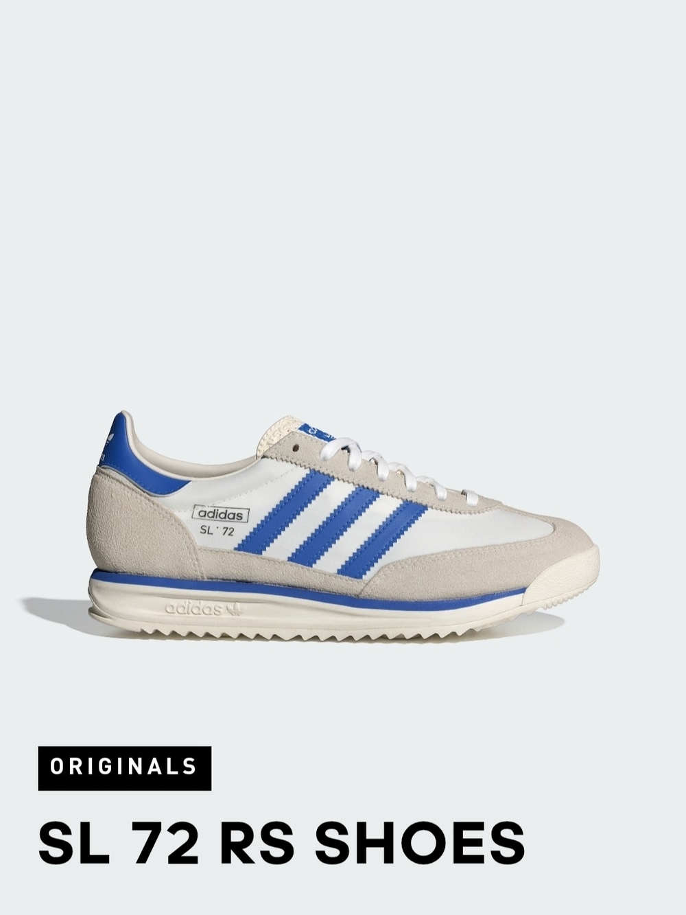 adidas SL 72 RS Men’s Sneakers in White and Blue